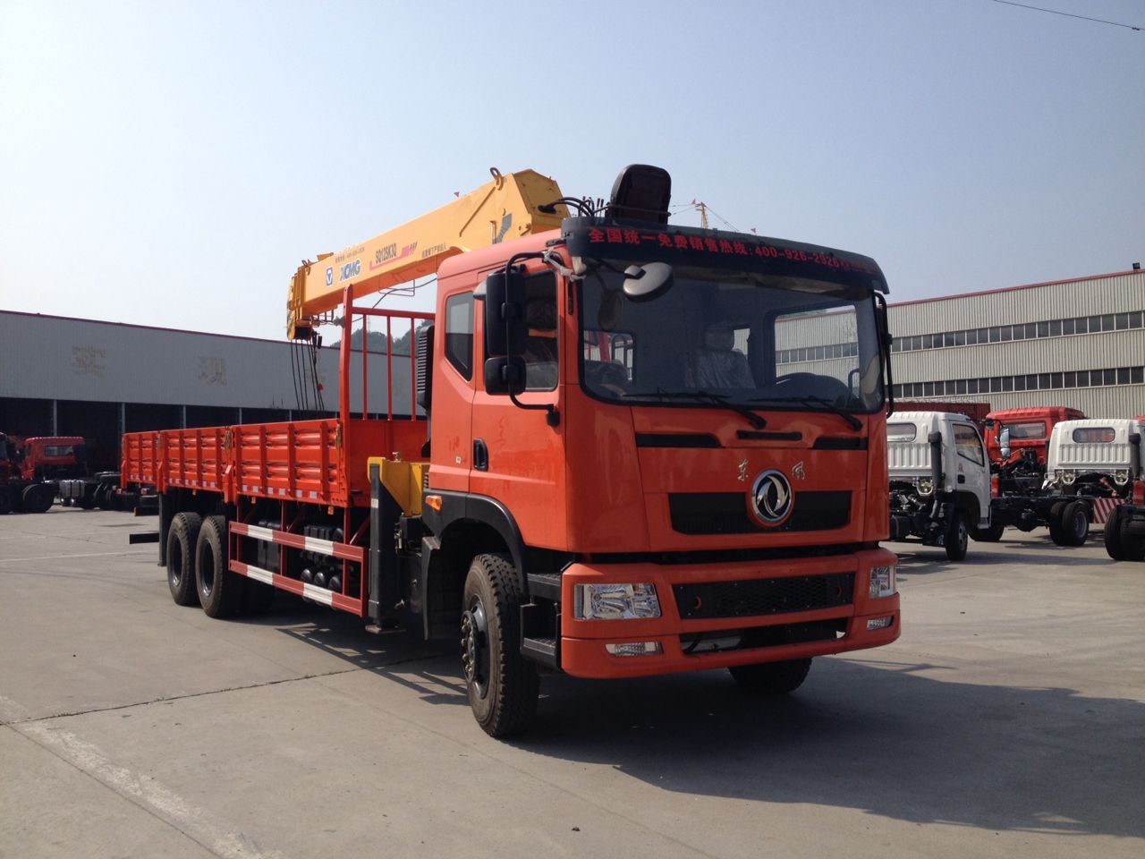 東風(fēng)153國四后雙橋隨車吊整車 東風(fēng)153國四后雙橋隨車吊整車