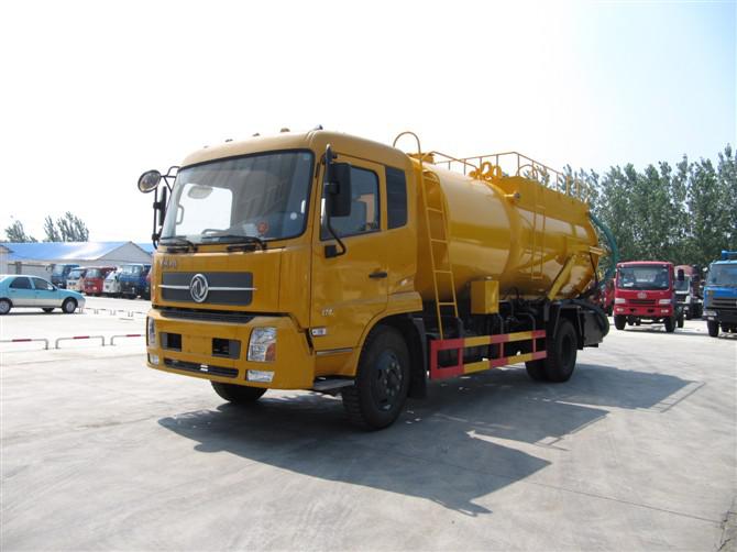 EQ5168GQX4東風天錦高壓清洗吸污車