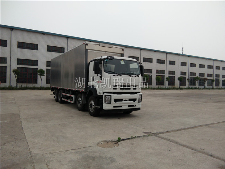 五十鈴四軸廂式計量檢衡車(右前) 五十鈴四軸廂式計量檢衡車(右前)